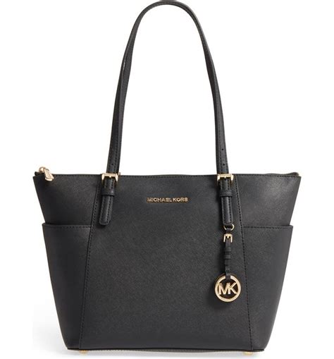 michael kors jet set top zip tote nordstrom|michael kors carryall.